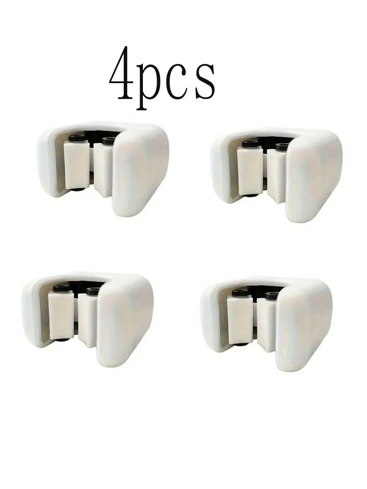supports balai ventouse crochets muraux blancs modernes rangement murs lisses minimalistes