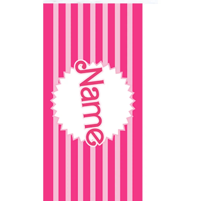serviette plage rose personnalisable rayures cœur absorption rapide microfibre moderne compressée machine