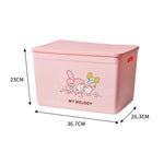 boîtes rangement plastique imperméable my melody pom pom purin multiple utilisations poignées