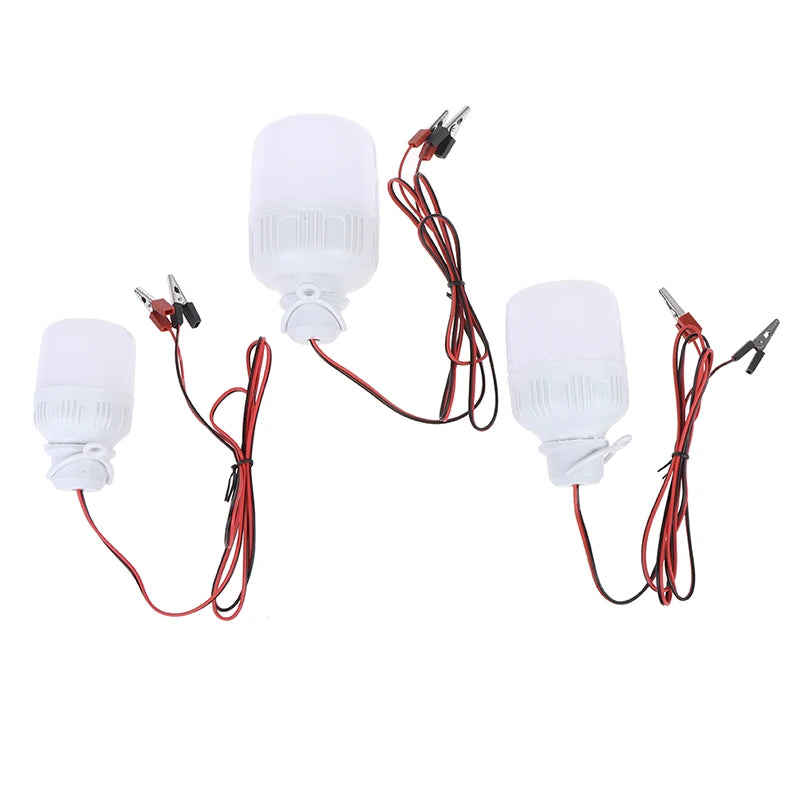 ampoule led portable 12v 15w 9w 5w spot lumineux blanc moderne clips câbles