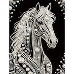 tableau décoratif motifs floraux strass or élégant art décoratif diy adulte modernes incluséesOpaqueFlyGirlElves