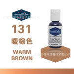 peinture liquide bleue blanc flacon capsules décoratives gâteau multicolore opacité artisanal