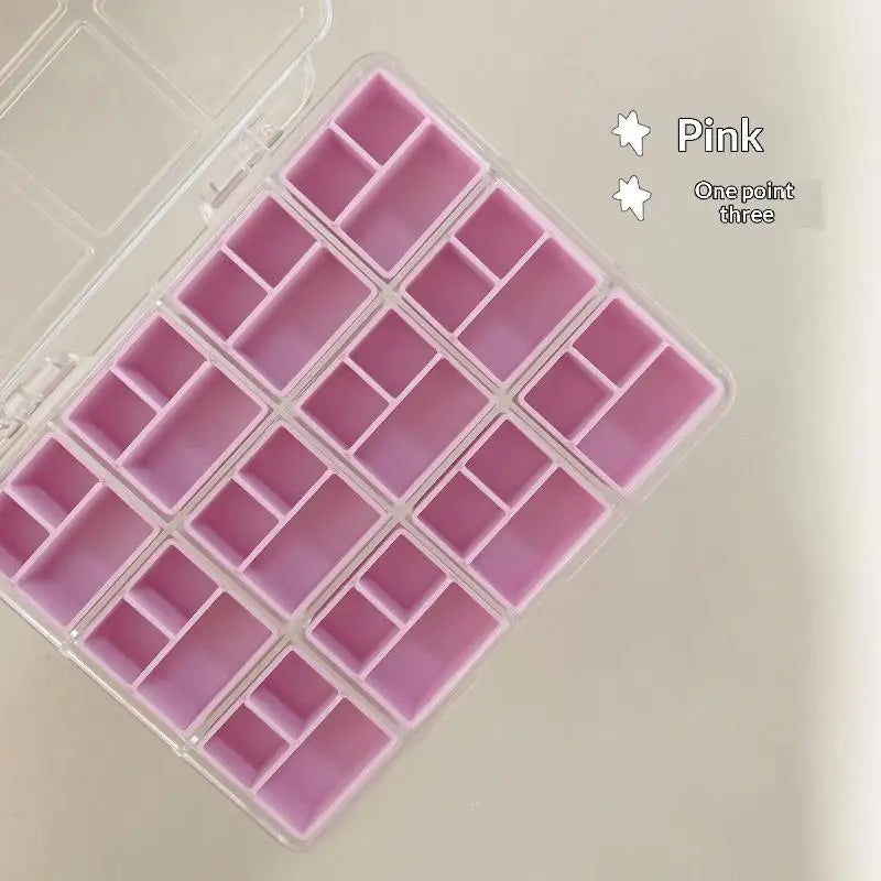 boîtes rangement bijoux transparentes compartiments grilles modernes pratique poignée bois