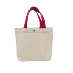 sac main toile beige uni opaque décontracté océans visible sans fente pliante