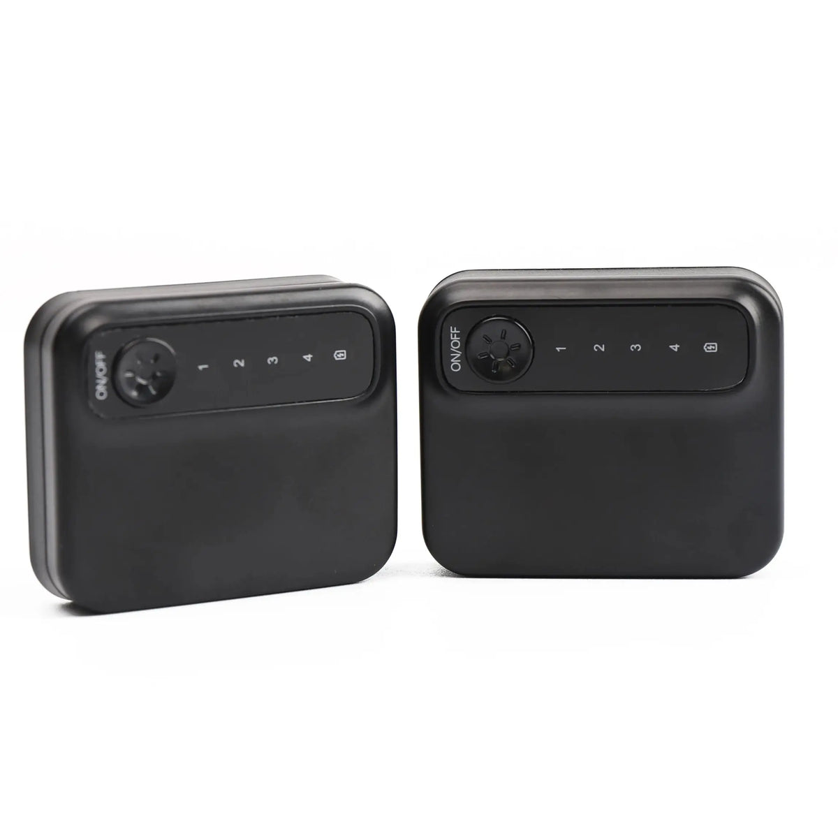 projecteur dentaire led portable chargeur batteries mallette rangement noir orange