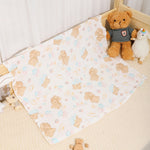 couverture bébé coton géométrique unicorns rainbows fruits moderne four seasons