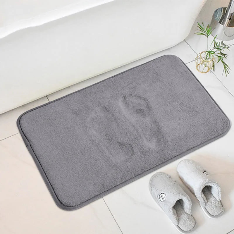 tapis doux moderne imperméable antidérapant polyester beige noir bleu marine