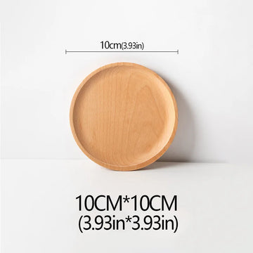assiettes bois naturel assiettes minimalistes rustiques grain bois 15x15cm 13x25cm