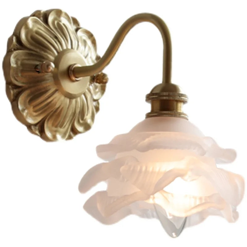 applique murale classique or blanc texture fleur vintage mur ans garantie led cuisine chambre