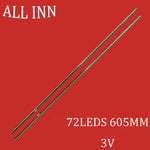 barres led 605mm 72 diodes vert jaune rouge technique industrielleécran 3v double kit