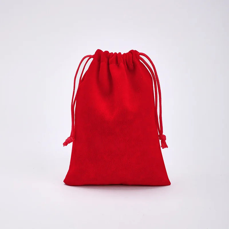 petit sac velours cordon bijoux cadeaux mariage noël fête cadeau