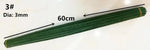 fil papier vert foncé lisse opacité simple décoration maison diy branche fleur artificielleintérieur noël
