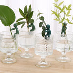 support plante hydroponique vert jaune personnage stylisé adhésif créatif intérieur fleuri ludique