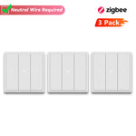 interrupteur intelligent blanc moderne minimaliste fixation murale prise courant câbles certification fcc ccc