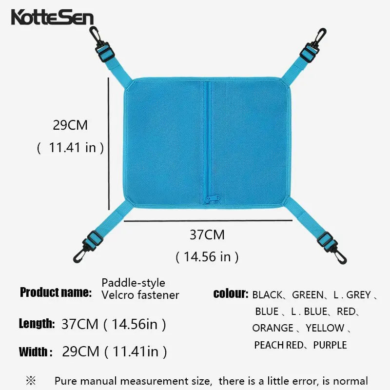 sac rangement paddle surf violet bleu clips pratique outdoor water sports