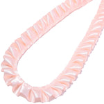 ruban plissé polyester noir rose blanc rouge vert bleu violet décoratif 2.5cm 3yards