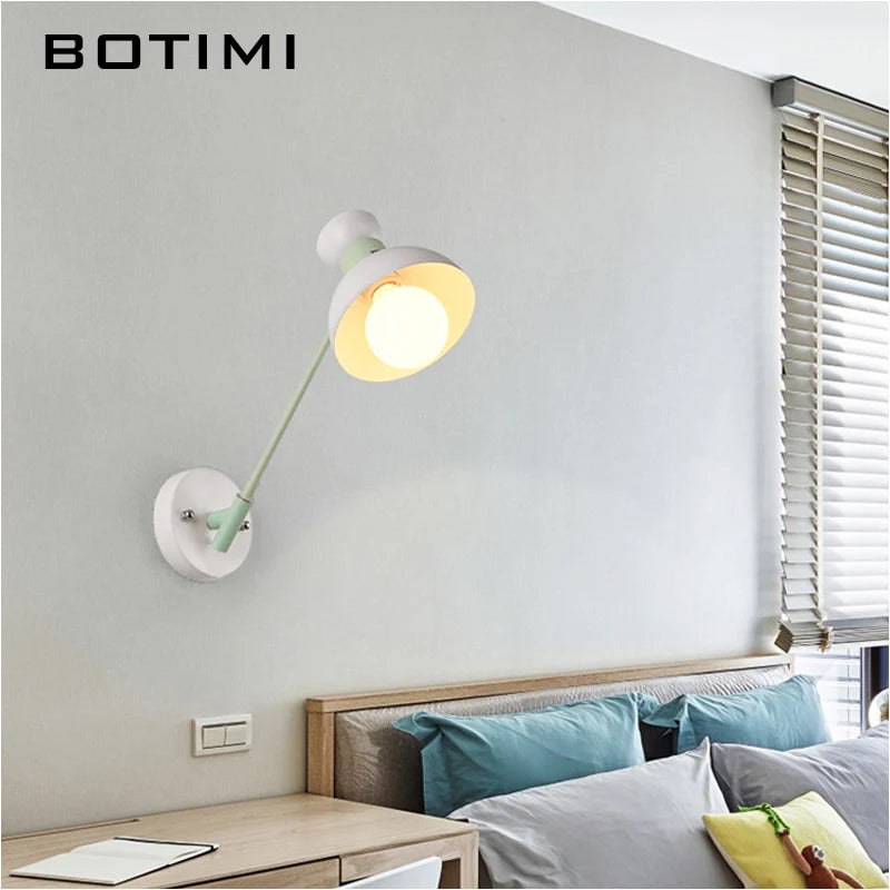 lampe murale moderne blanc gris vert ampoule led minimaliste chambre cuisine salle manger entree