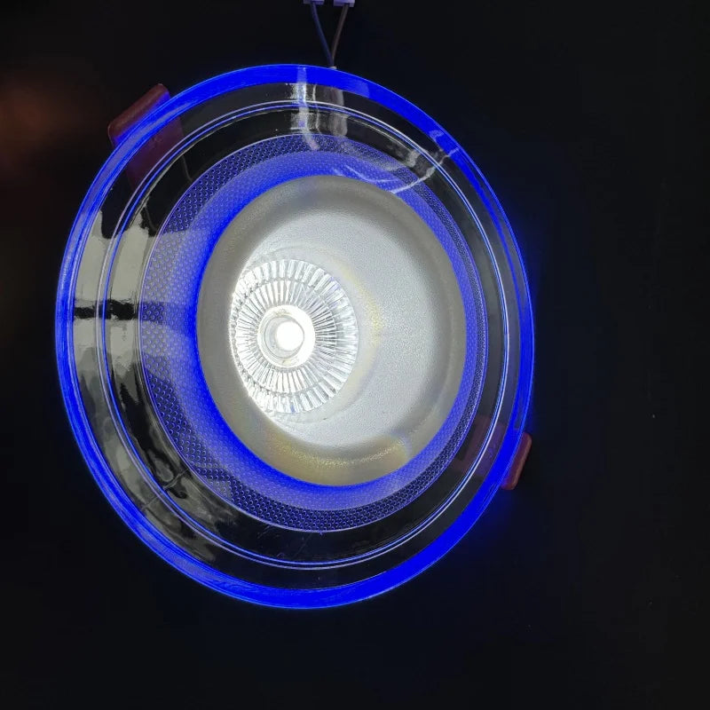 spots led violet jaune blanc bleu transparent moderne 3000k 6000k clips câble électrique