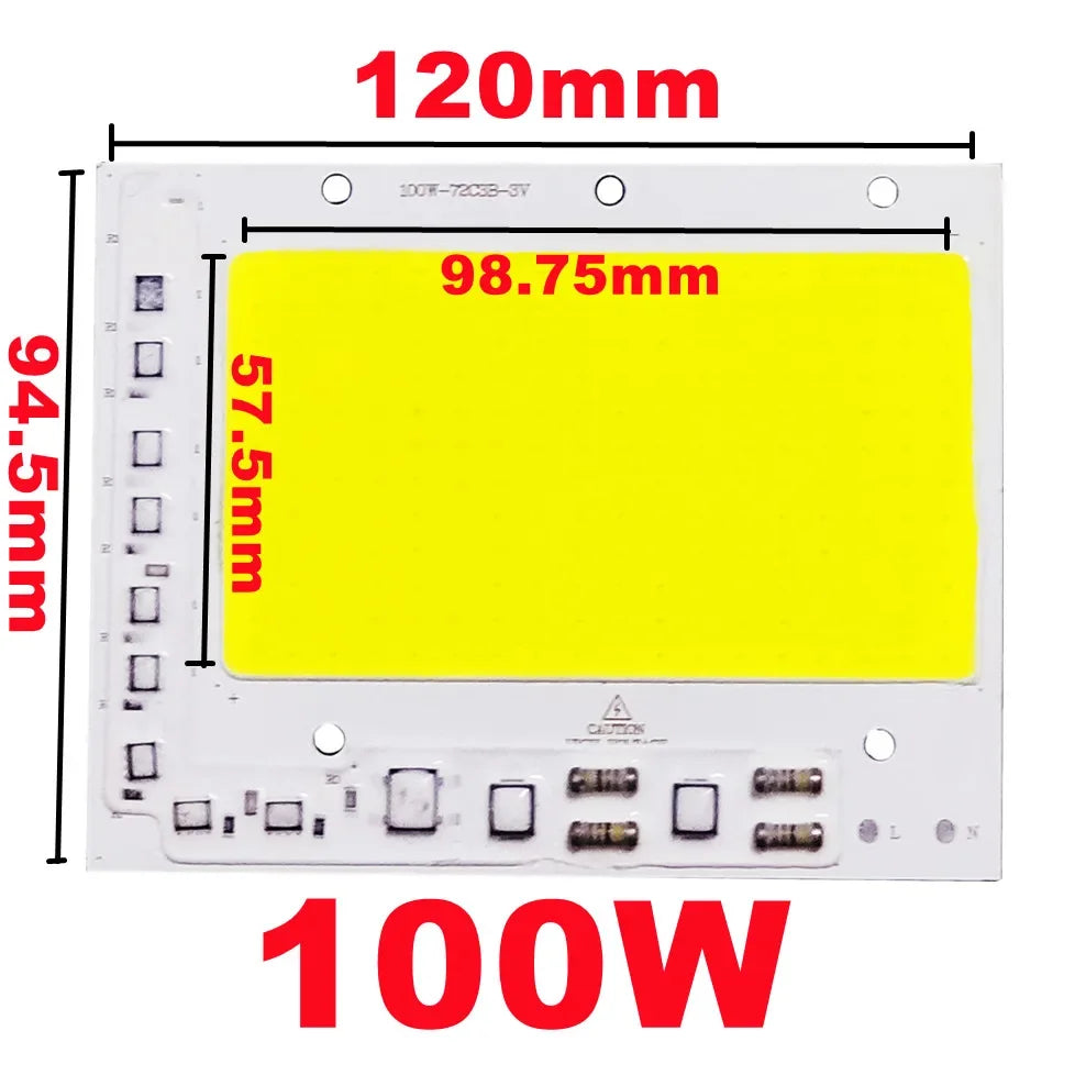 plaque led 100w 150w 200w blanc smart ic diy moderne câble connecteur