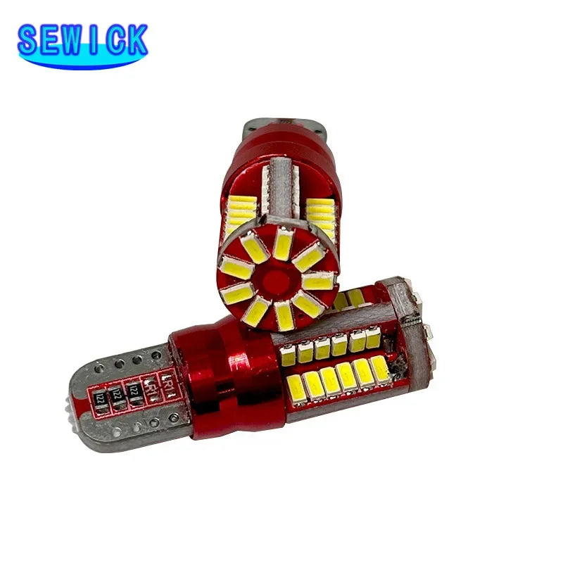 ampoule led t10 rouge blanche 800lm 12v 3w feux dégagement moderne