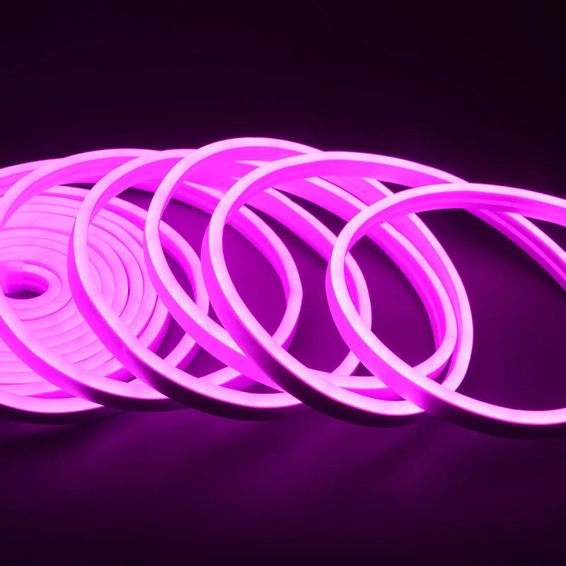 ruban led flexible clips connecteur dc12v blanc vert bleu rouge violet rose orange