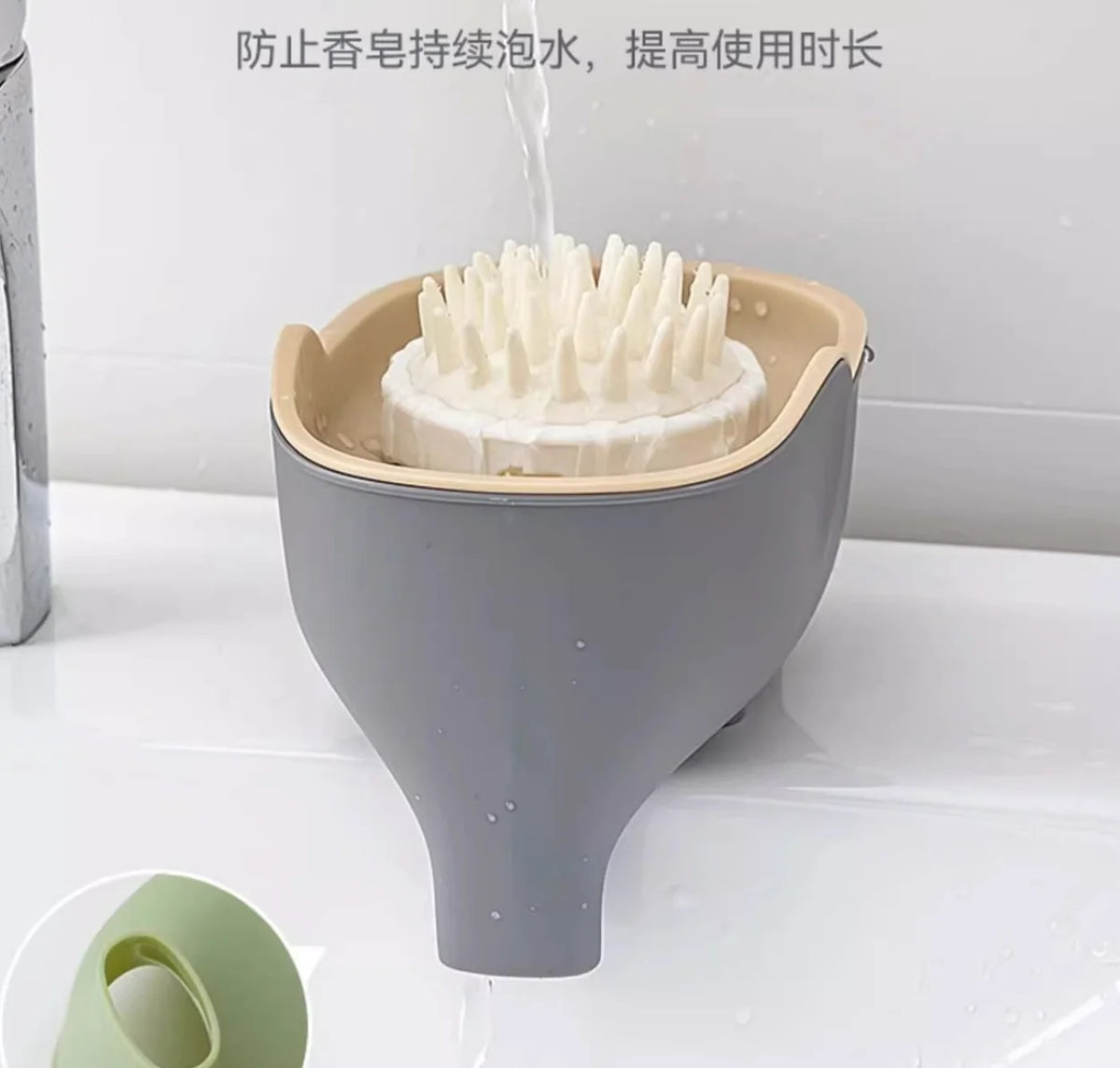 porte savon éléphant forme animaux lisses texturés picots couleurs variées décoration salle bain