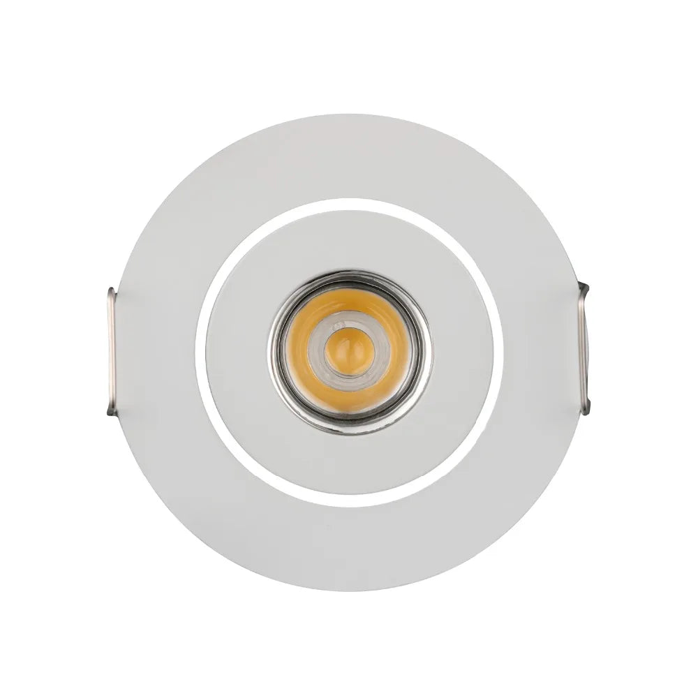 spot led argent noir or blanc 3w moderne câble noir