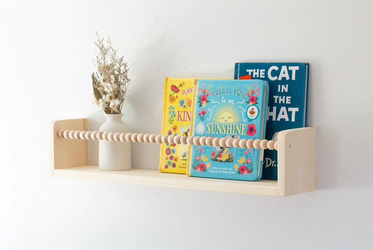étagère murale moderne étagères bois naturelles rangement enfant décoration murale minimaliste
