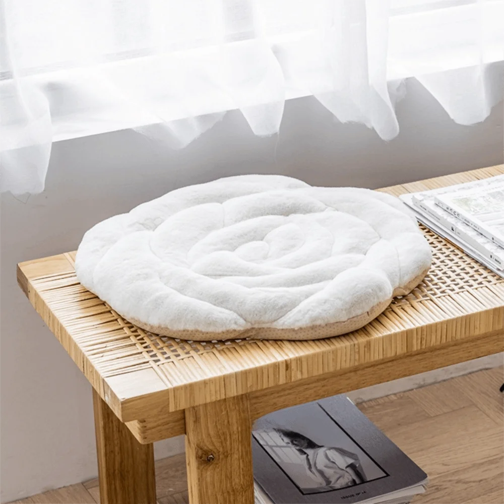 coussin siège rose doux moderne antidérapant mousse pe massage antiplaques 45cm salon