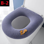 couvre siège toilette violet orange rose bleu microfibre douce adhésif motifs animaux écureuil castor