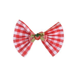 rubans décoratifs rideaux carreaux rouge blanc clips ajustables maison rustique