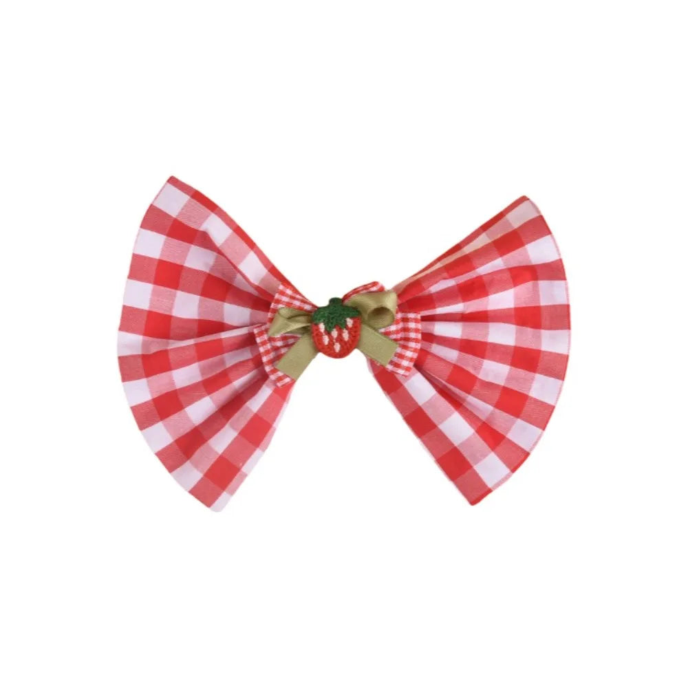 rubans décoratifs rideaux carreaux rouge blanc clips ajustables maison rustique
