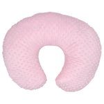coussin portage bébé gris clair bleu marine points ronds ultra doux confortable