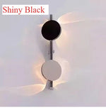 lampe murale contemporaine noir brillant noir mat texture ondulée translucide fixation chambre coucher decoration