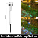 lumière solaire jardin argentée moderne autonome ip44 abs decorationextérieurvacances