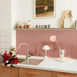 Décoration murale rose mat Ombre Interieur