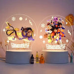 lampe led dragon ball transparente personnages goku animation décoration noël moderne
