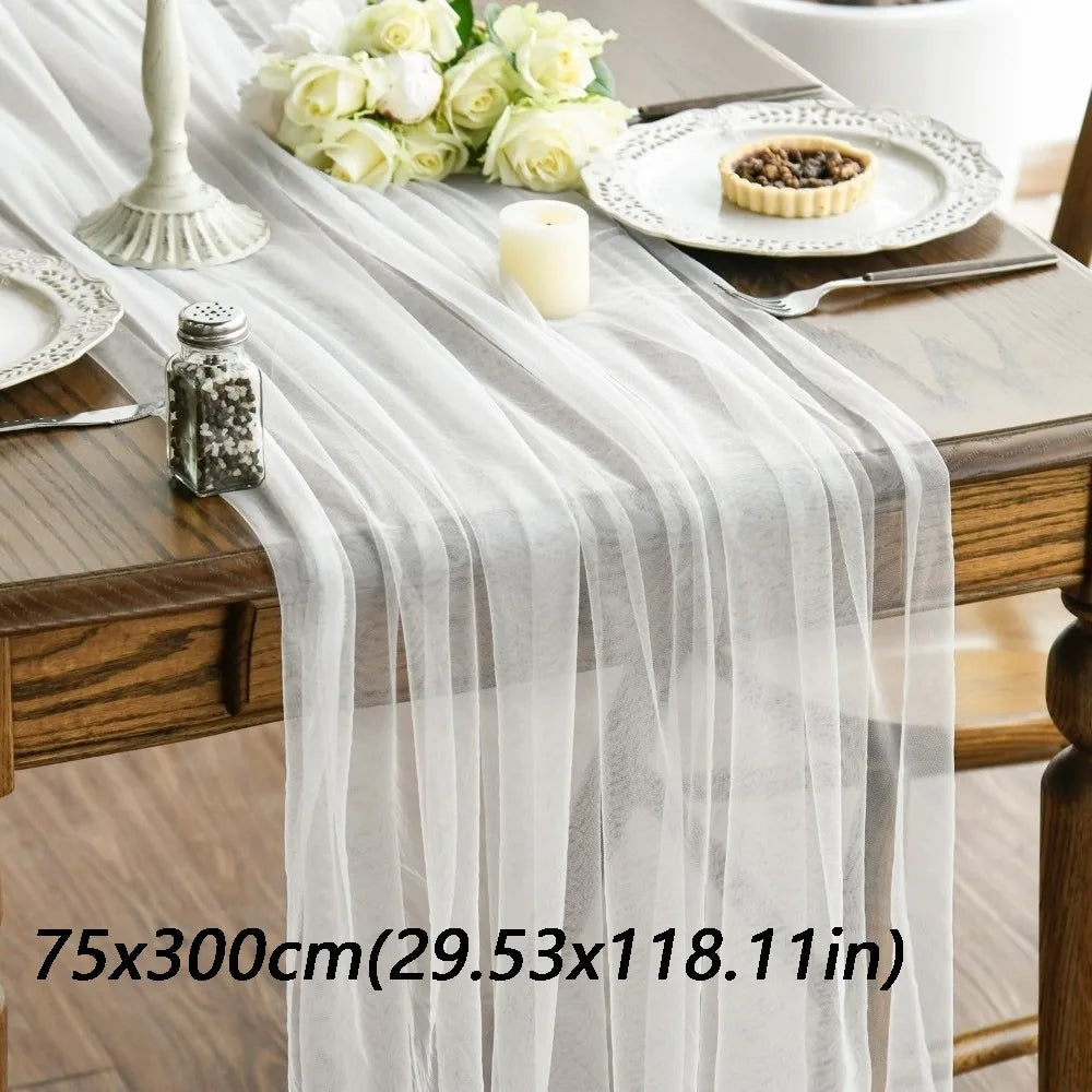 table table polyester plissé rose pâle vert foncé blanc violetclair beige classique festive fleuri