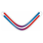 stickers adhésifs console ps5 multicolores rayures horizontales moderne vert rose jaune rouge violet bleu