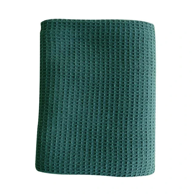 serviette cuisine coton tissé moderne gris blanc rose vert marron bleu géométrique absorbante