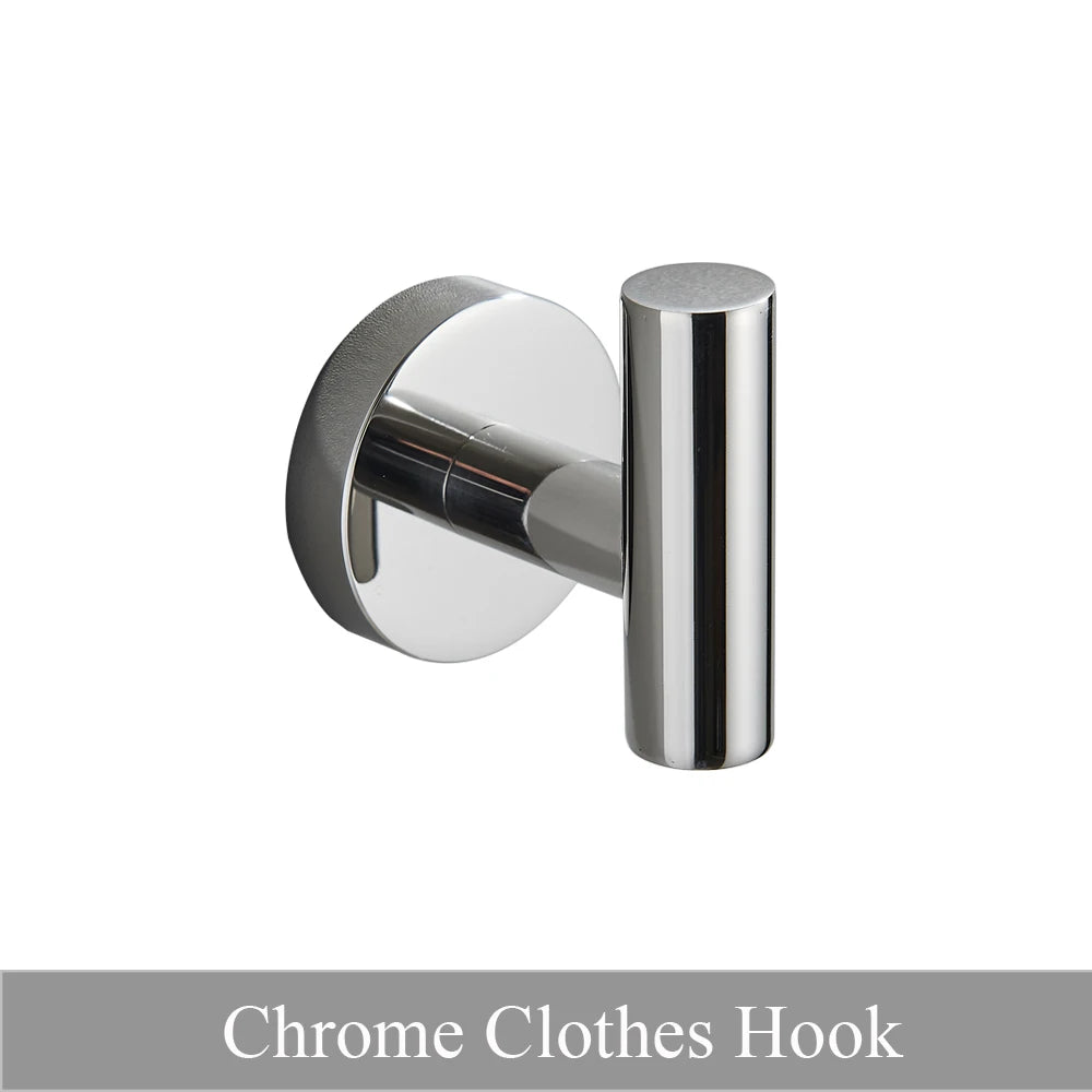porte serviettes chrome porte papier savon barre vis ensemble bain moderne minimaliste