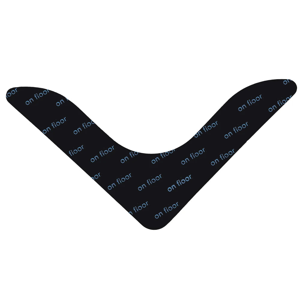 tapis antidérapants adhésifs élastiques noirs points blancs moderne pièces