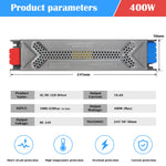alimentation led 12v 24v 60w 100w 200w 300w 400w transformateur muet
