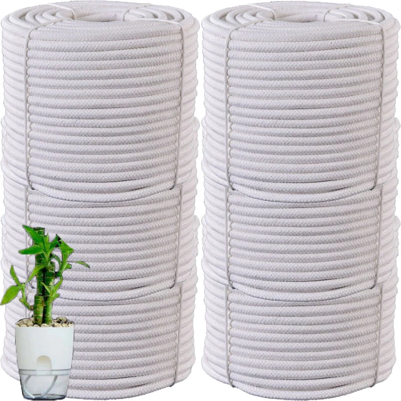 corde absorbante irrigation goutte goutte 10m blanc tissée simple jardin pot fleur