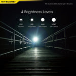 lampe frontale rechargeable 700 lumens keychain light led moderne compact clip fixation