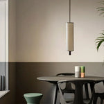 lampe suspendue tissu blanc cassé moderne 176cm haute chaîne métallique opacité