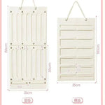 porte accessoires cheveux blanc texture mat clips rubans élastiques pompons moderne pratique