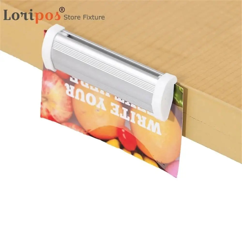 supports papier adhésifs blancs modernes carrés métal 7.5cm 10 pièces
