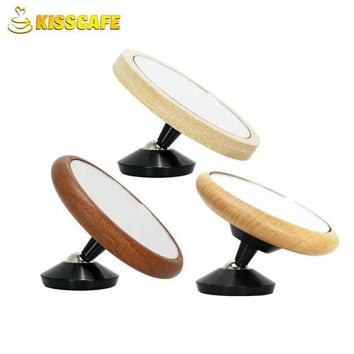 miroir aimanté rotation multiple bois naturel métal argenté moderne minimaliste double face adhésive espressoSHOTmirror