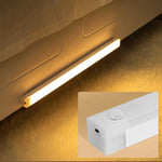 lampe led aimantée détecteur mouvement blanc moderne veilleuse cuisine chambre